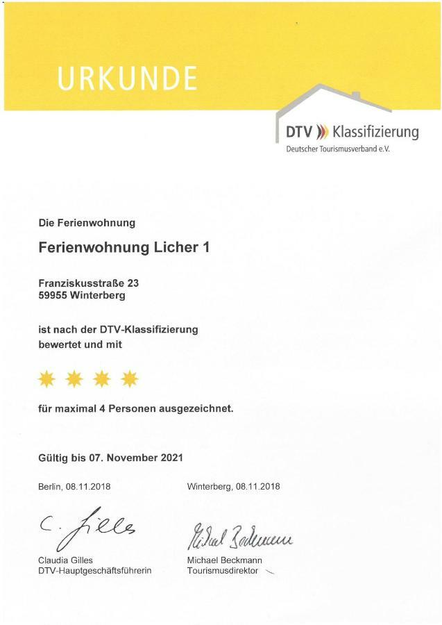 Ferienwohnungen Licher Winterberg Dış mekan fotoğraf